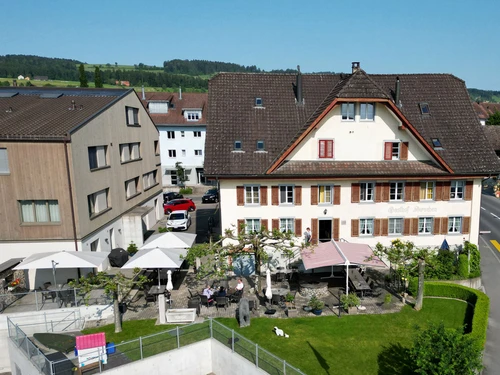 Gasthof Hirschen - Klicken, um das Panorama Bild vergrössert darzustellen