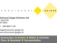 Schreinerei Geiger & Partner AG - Klicken Sie, um das Bild 1 in einer Lightbox vergrössert darzustellen