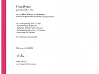 Butler Hallwil Theodor Ryser