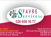 Favre Service Sàrl - Klicken Sie, um das Bild 1 in einer Lightbox vergrössert darzustellen