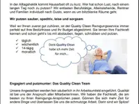 Quality Clean Gmbh - Klicken Sie, um das Bild 12 in einer Lightbox vergrössert darzustellen