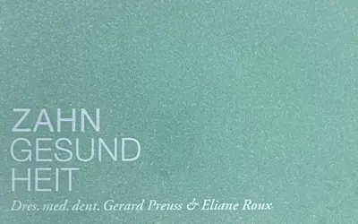 Dres. med. dent. Gerard Preuss & Eliane Roux