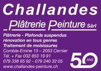 Challandes plâtrerie peinture Sàrl-Logo