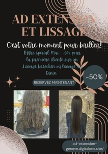 -50% sur le premier lissage brésilien