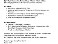 Physiotherapie Chrüzhof - Klicken Sie, um das Bild 1 in einer Lightbox vergrössert darzustellen