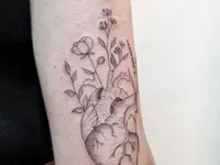 Jordan Tattoo and plants