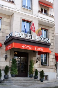 Entrée Hotel Eden