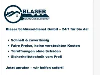 Blaser Schlüsseldienst GmbH - Klicken Sie, um das Bild 1 in einer Lightbox vergrössert darzustellen