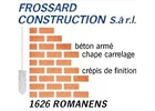 Logo Frossard Construction Sàrl