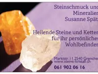 Steinschmuck und Mineralien