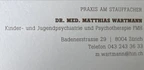 Dr. med. Wartmann Matthias