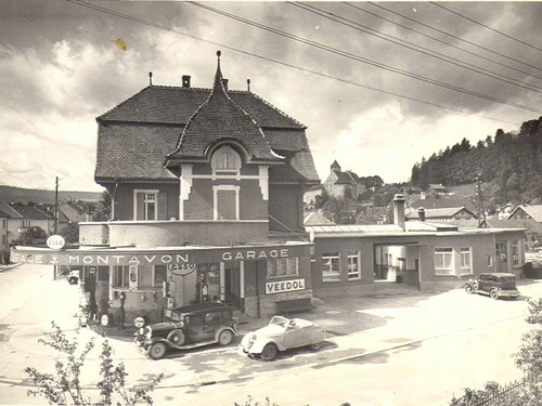 Garage de la Gare J. Montavon SA - Alpine Store Porrentruy - Klicken, um das Panorama Bild vergrössert darzustellen