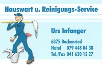 Hauswart- und Reinigungsservice Urs Infanger-Logo