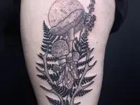 Raketenwacholder Tattoo und Piercing