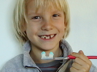 Kinderzähne sollen strahlen