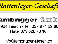 Plattenlegergeschäft Lambrigger GmbH - Klicken Sie, um das Bild 1 in einer Lightbox vergrössert darzustellen
