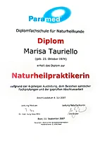 Logo Diplom zur Naturheilpraktikerin TEN