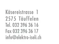 Elektro-Iseli AG Täuffelen – Cliquez pour agrandir l’image 6 dans une Lightbox