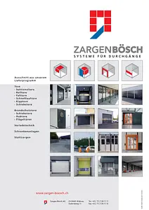 Zargen-Bösch AG Produktübersicht