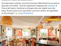 La Riante, restaurant-bar-tapas - Klicken Sie, um das Bild 1 in einer Lightbox vergrössert darzustellen