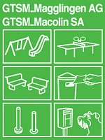 Spielplatzgeräte - Tischtennis-Tische, Bänke, Abfallbehälter, Absperrpfosten uvm-Logo