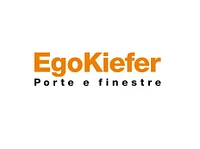 Logo EgoKiefer SA, numero 1 sul mercato svizzero di porte e finestre - Logo