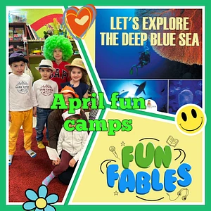 Join our fun camps in school vacations. Monday to Friday 9:00 - 16:00 or 1 day .  We go outdoor for at least 3 hours everyday, to the local forest river or park.  English spoken, Beginner English speakers welcome as well as native speakers.