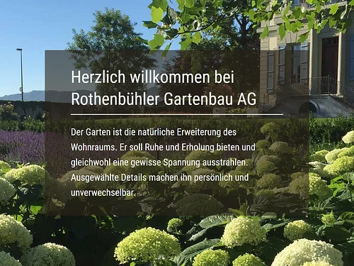 Rothenbühler Gartenbau AG – click to enlarge the panorama picture