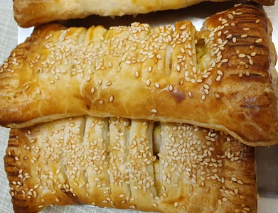 Curry-Pouletstrudel