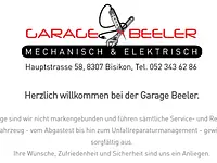 Garage Beeler - cliccare per ingrandire l’immagine 1 in una lightbox