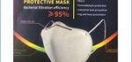 Masque de protection FFP2 / KN95 Anti-particules Pliable avec filtre