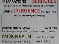 Monney N. Serrurerie Constructions Métalliques Sàrl - Klicken Sie, um das Bild 1 in einer Lightbox vergrössert darzustellen