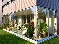Bauen mit Glas Wintergarten AG - Wegmüller Wintergarten - Klicken Sie, um das Bild 6 in einer Lightbox vergrössert darzustellen