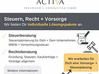Activa Treuhand + Consulting GmbH - Klicken Sie, um das Bild 4 in einer Lightbox vergrössert darzustellen