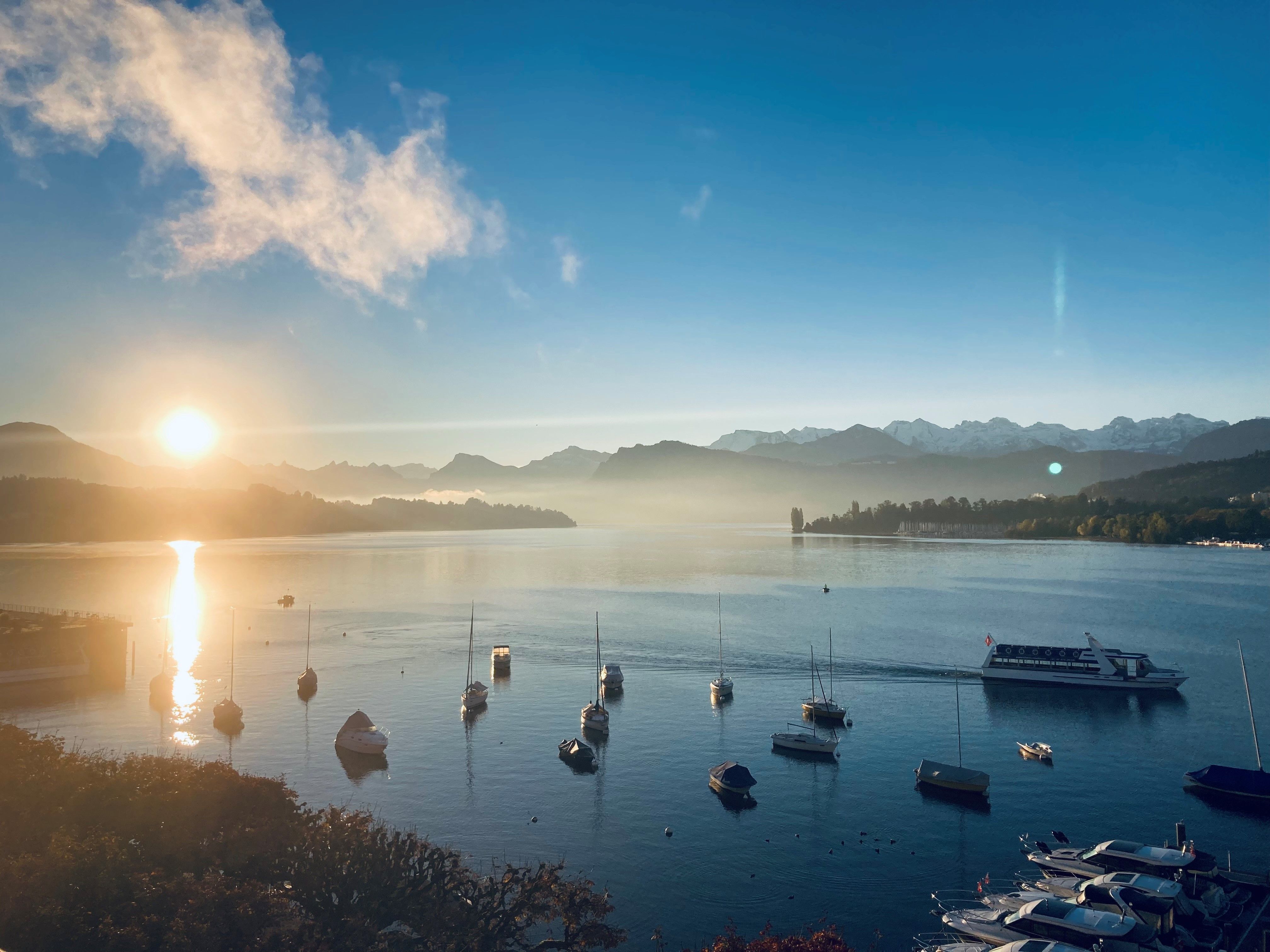 Ausblick des Restaurant Olivo