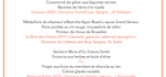 Le Menu " SAVEURS DE LA SAINT-HUBERT... "