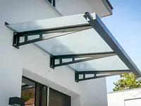 Metallbau Goop Anstalt / Treppen  Terrassenüberdachung  Vordach  Verglasung  Carport  Türen  Tore  Zäune - Klicken Sie, um das Bild 13 in einer Lightbox vergrössert darzustellen