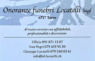 Onoranze Funebri Locatelli Sagl