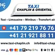 Taxi Chaplin & Oriental Sàrl