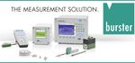 burster präzisionsmesstechnik gmbh & co kg | Sensoren und Messsysteme