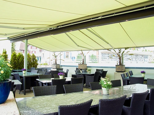 Restaurant Hotel Frohe Aussicht - Klicken, um das Panorama Bild vergrössert darzustellen