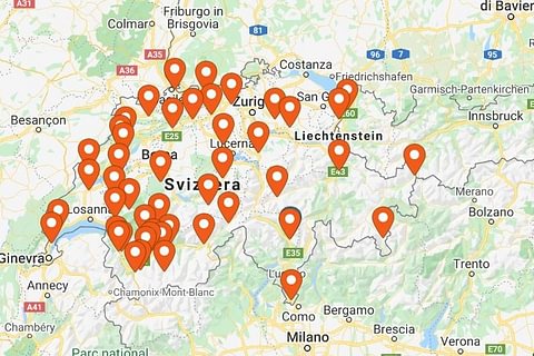 NETWORK OF DEALERS THROUGHOUT SWITZERLAND
