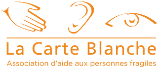 Logo de La Carte Blanche, Association d'aide aux personnes fragiles