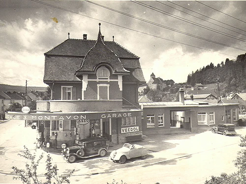Garage de la Gare J. Montavon SA Centre Alpine Jura - Klicken, um das Panorama Bild vergrössert darzustellen