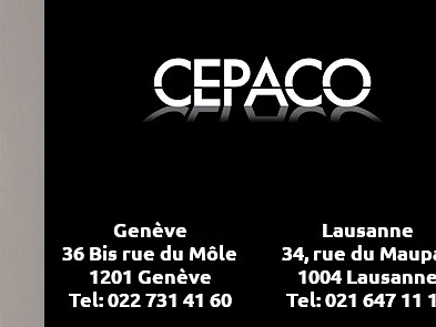 CEPACO SA // LAUSANNE // Fournitures professionnelles pour Coiffeurs, Instituts de beauté et Ongleries