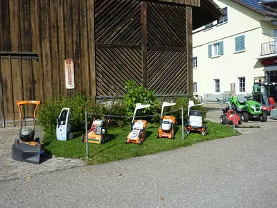 Rasenmäherservice - Habegger Schlosserei und Landmaschinen