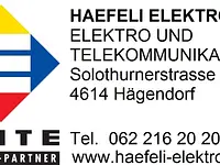 Haefeli Elektro AG – Cliquez pour agrandir l’image 1 dans une Lightbox