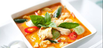 Poulet au curry rouge