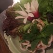 Salade de calamars aux feuilles de menthe