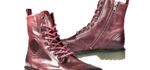 Biker's Point - JohnDoe Sixty Budepest Black/Bordeaux - Motorradschuhe, Stiefel